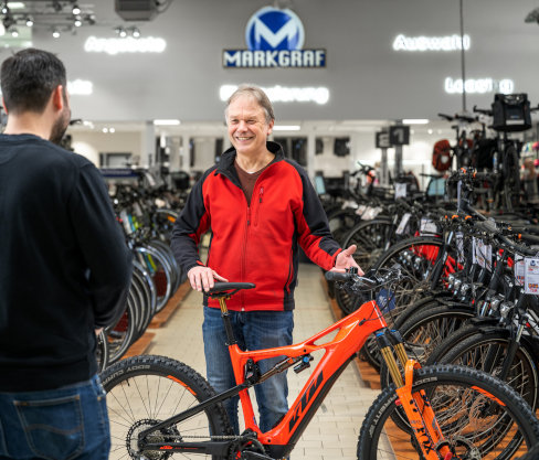 KTM Bikes bei Markgraf
